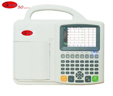 デジタル6チャンネル12リードECG